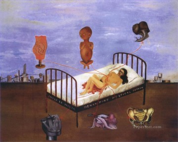 flying Art - Henry Ford Hospital The Flying Bed feminism Frida Kahlo